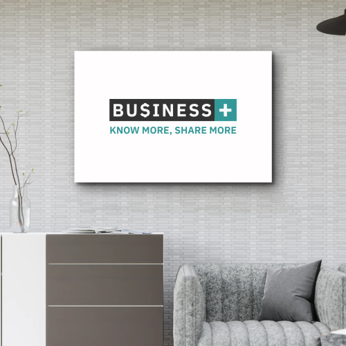 Art mural BUSINESS+ Vert