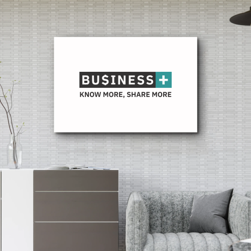 Art mural BUSINESS+ Noire