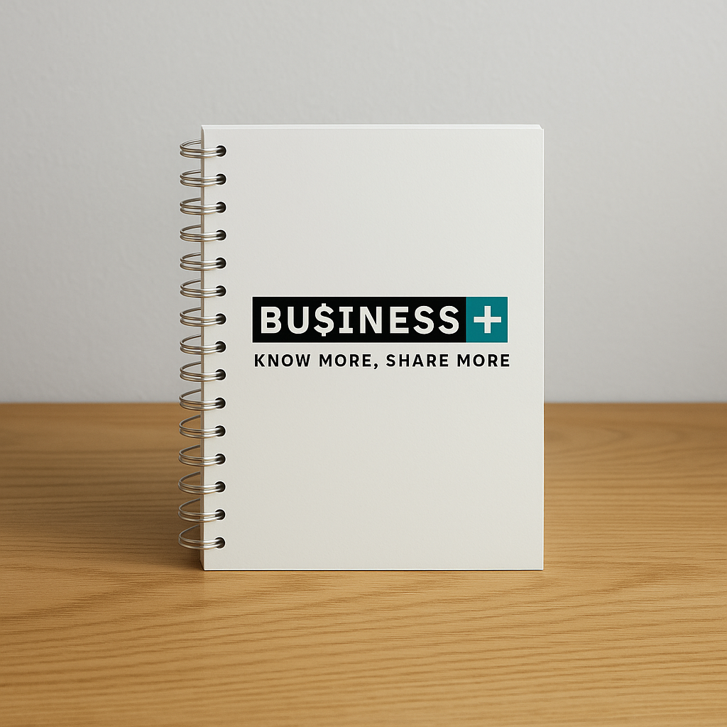 Carnet à spirales BUSINESS+ Noir