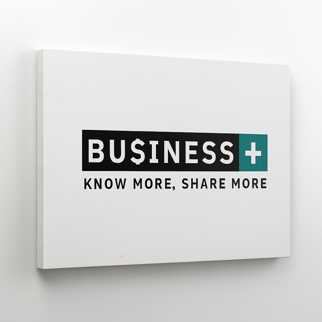 Art mural BUSINESS+ Noire