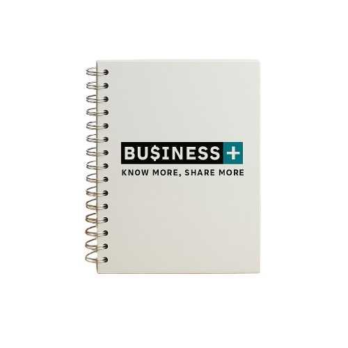 Carnet à spirales BUSINESS+ Noir