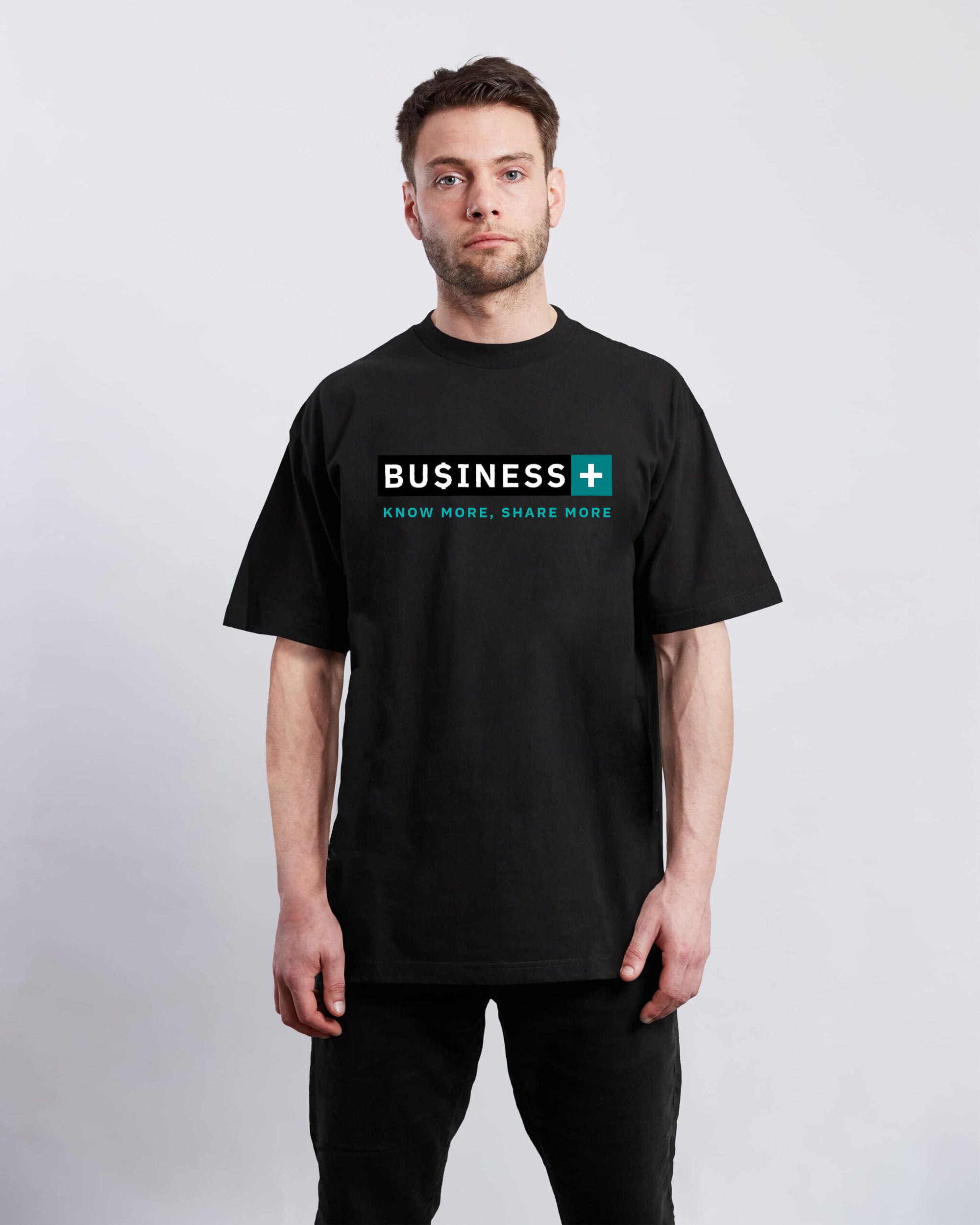 Tshirt Oversize BUSINESS+ Noir