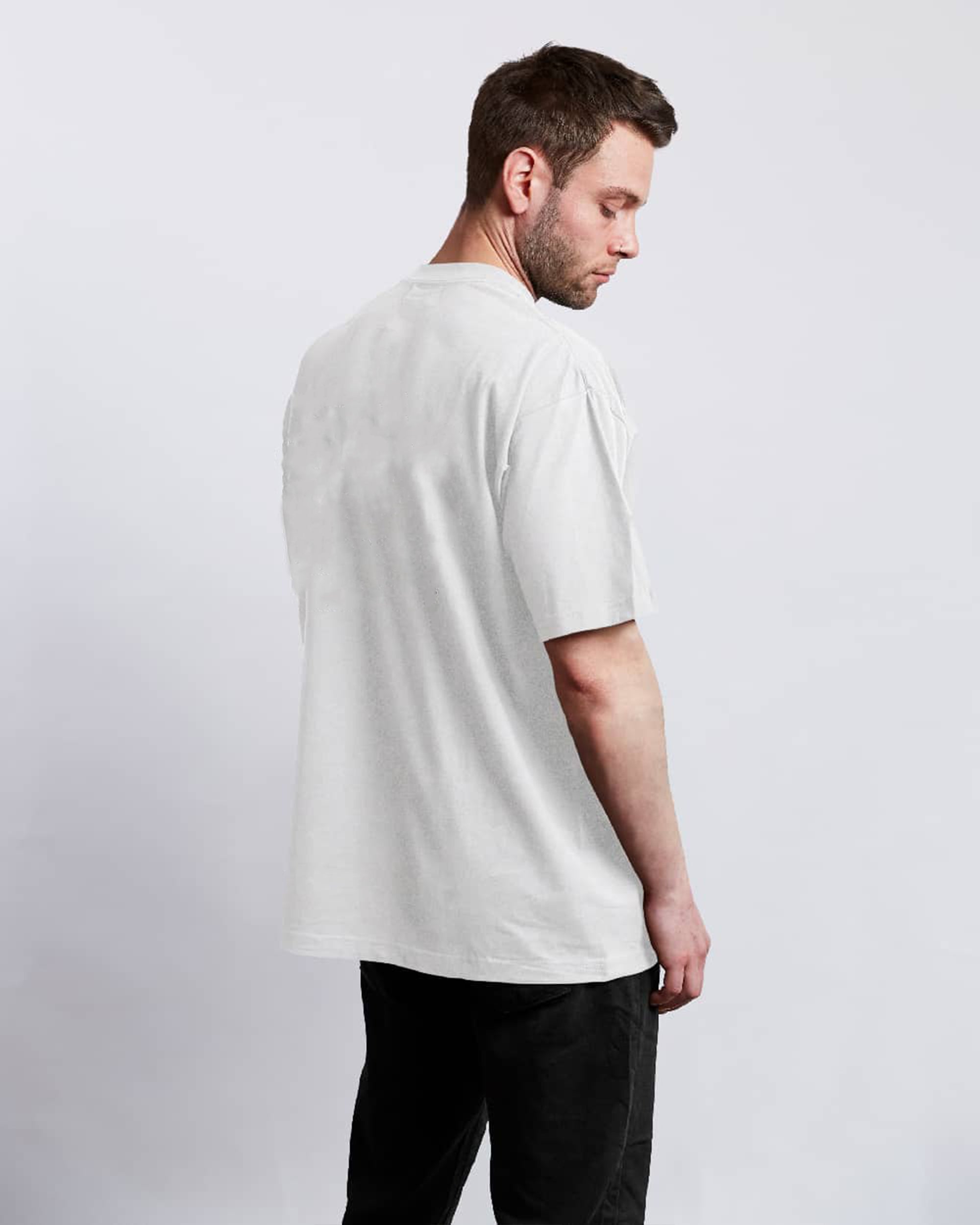 T-shirt Oversize BUSINESS+ Blanc