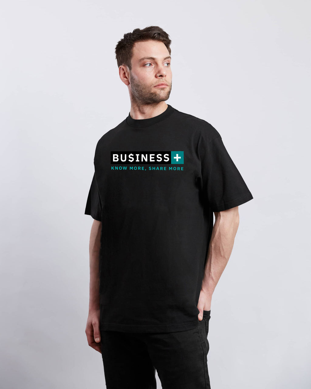 Tshirt Oversize BUSINESS+ Noir